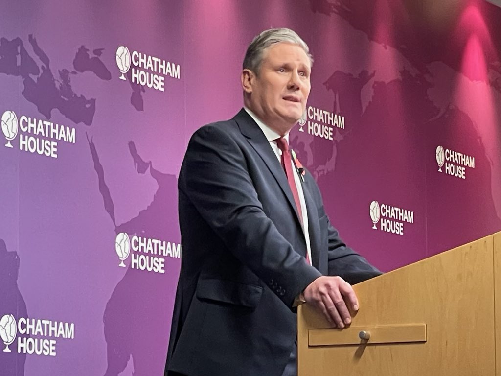 “Hospitals must be protected. We need more aid trucks across the Raffah crossing. The risk of regional escalation is real and must be prevented” 

@Keir_Starmer on the risks of escalation. 

#CHevents