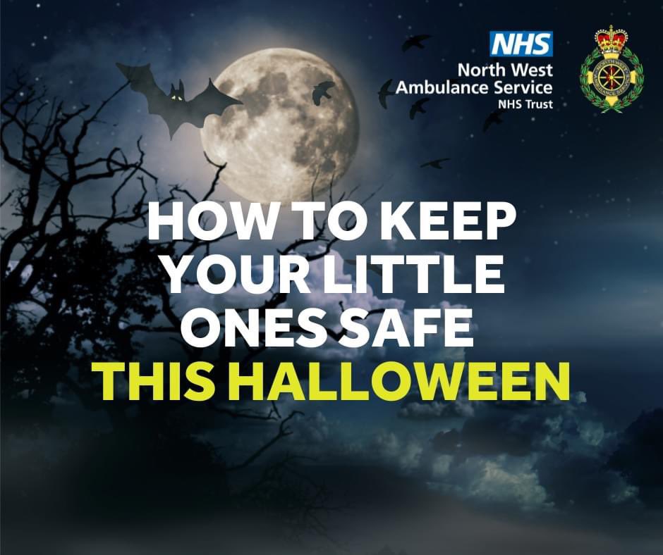 NWAmb_Darren's tweet photo. So we can continue to get to those who need us most we've put together some tips to help you enjoy Halloween together without any unexpected bumps! 

Read our tips here: https://t.co/dRCmYRjyin

Happy Halloween! https://t.co/akoeYYRQD2