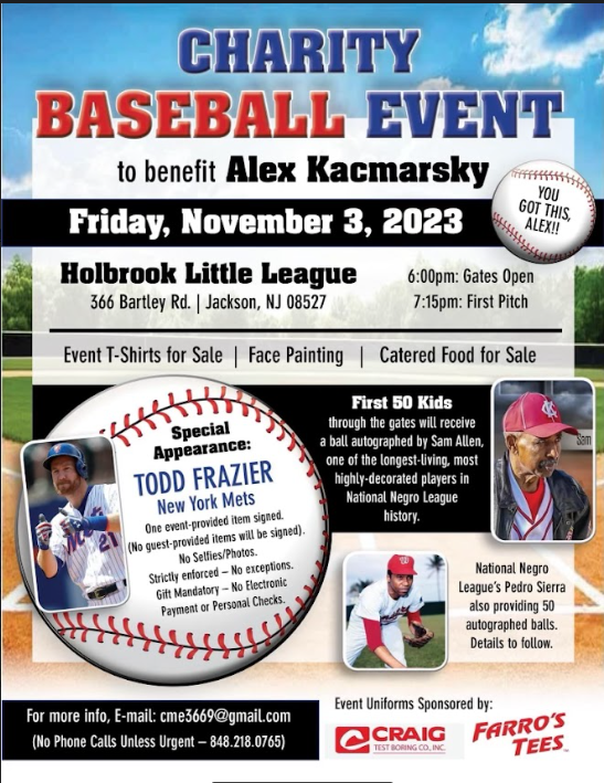 Help support one of our JLHS students, whose brother  was just diagnosed with stage 4 cancer.  There is a fundraising event happening on November 3rd at Holbrook Little League! <a href="/ChristaMCA_JSD/">Christa McAuliffe MS</a>