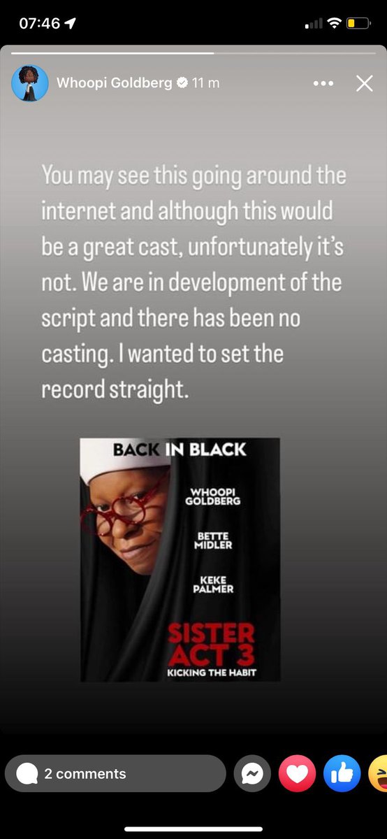 Not #whoopigoldberg using @DesignCatterall CONCEPT artwork to talk about an ACTUAL sister act 3 hahaha Anyone need some inspirational movie posters?
