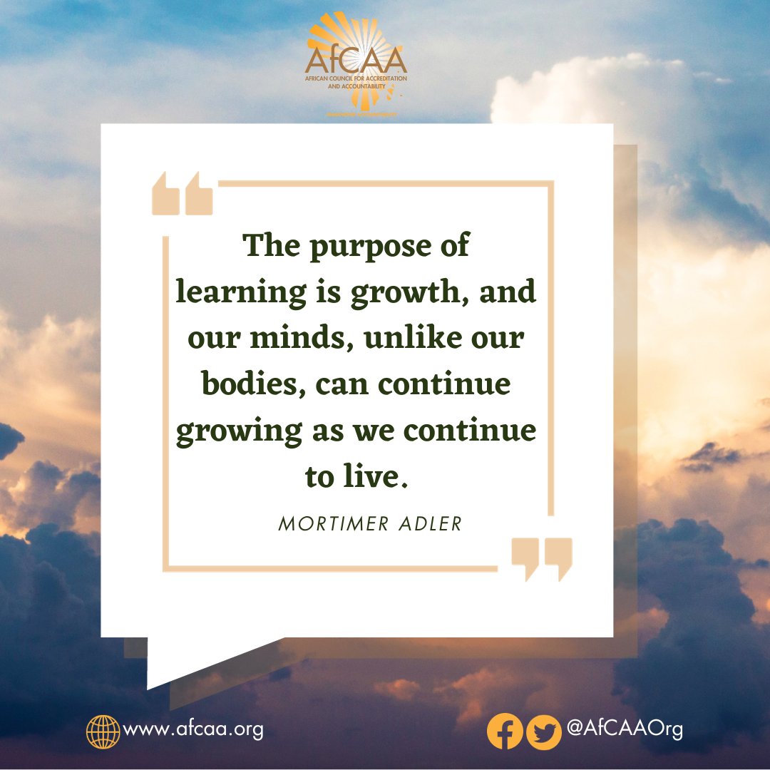 AfCAAOrg's tweet image. At AfCAA, we promote a learning environment where critical thinking and dialogue are encouraged and celebrated.
#LearningandInnovation #EnhancingAccountability #Accountability