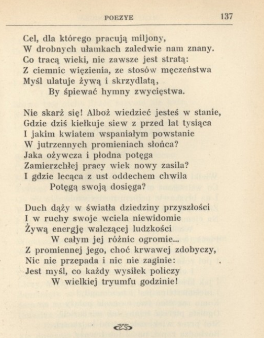 BogdanBurdziej's tweet photo. #Konopnicka
. Żadna #kropla rosy
Co rankiem pada na łąki i wrzosy
I w brylantowe dyademy stroi
Główki róż dzikich i białych powoi
Nie traci bytu choć taje mdlejąca
Od pocałunków płomiennego słońca
Ta sama kropla ukryta w obłoku
. w najdroższem tobie błyśnie oku.
#Wojciech_Glinka https://t.co/gPRHh9K1Fs