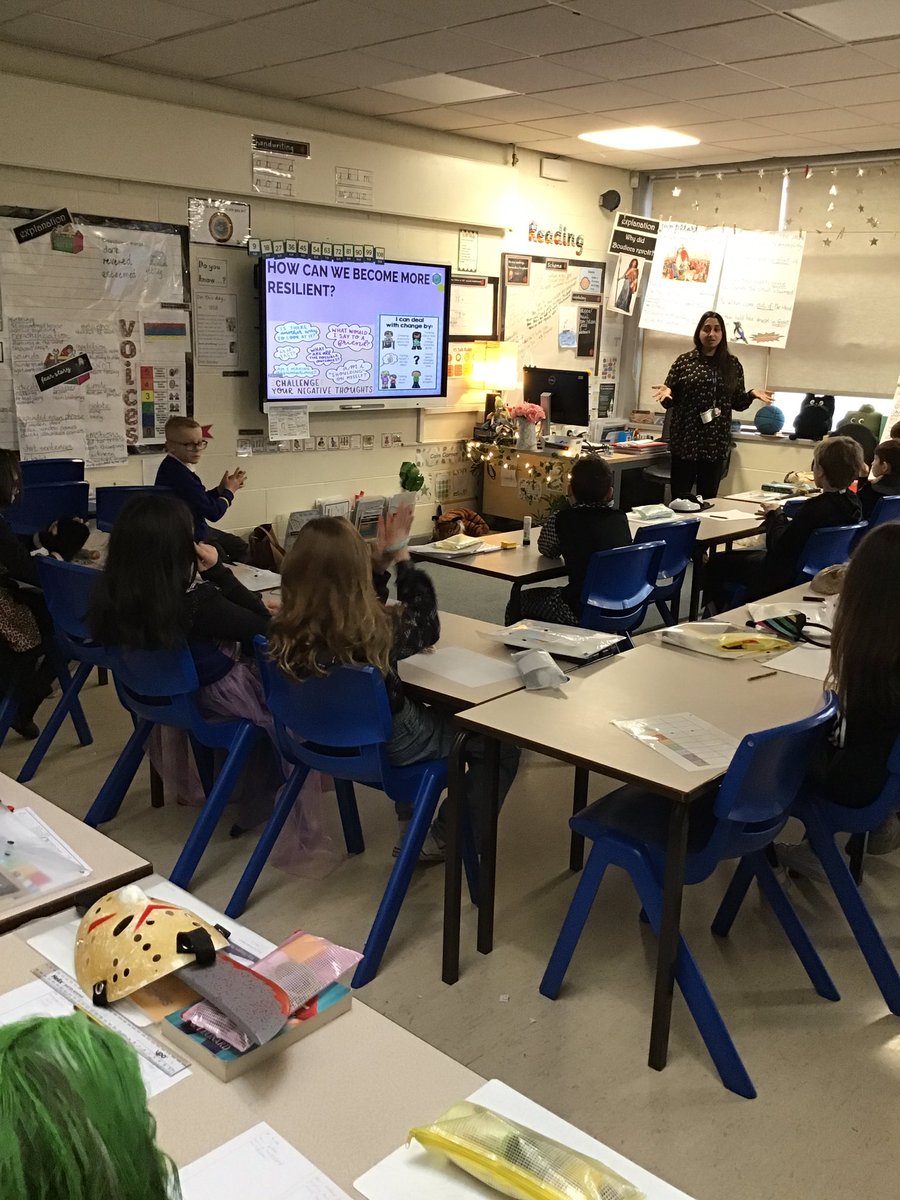 DeltaGreengates's tweet image. #copingwithchange #mentalhealth #greengates #educationalpsychology  

Today, Year Five had a visit from the Educational Psychology Department to talk to us about coping with changes as we go through life.
