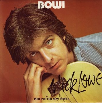 ThatEricAlper's tweet photo. In 1977, David Bowie released an album called Low.
Later that year, Nick Lowe responded by releasing an album named Bowi. https://t.co/W6B8nINJLh
