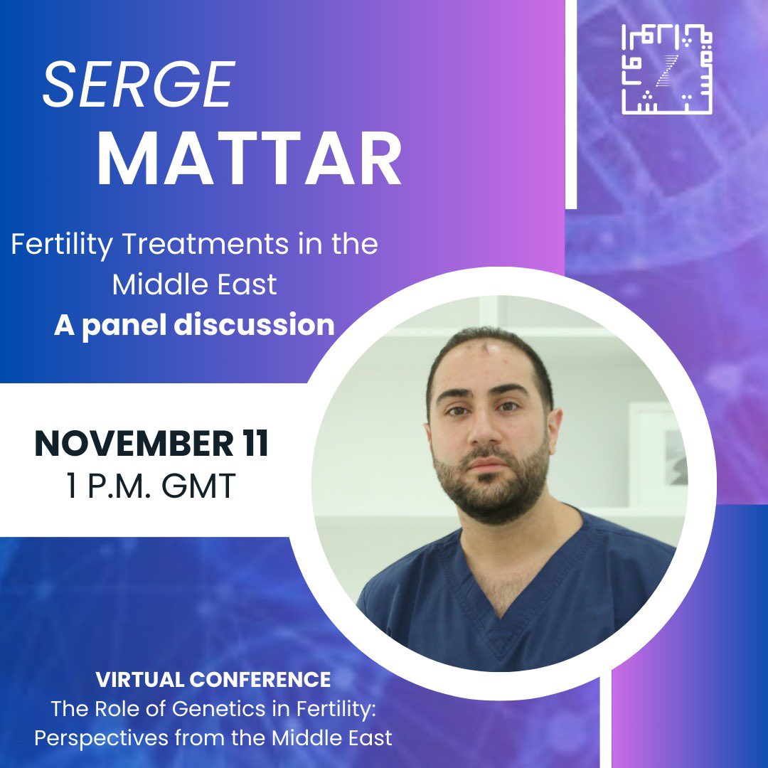 انضموا إلى نخبة من مشاركينا للإجابة على أسئلتكم المتعلقة بعلاج الخصوبة و طب الإنجاب. 

 يسرنا أن نقدم مشاركنا التالي في حلقة النقاش الدكتور سارج مطر.
