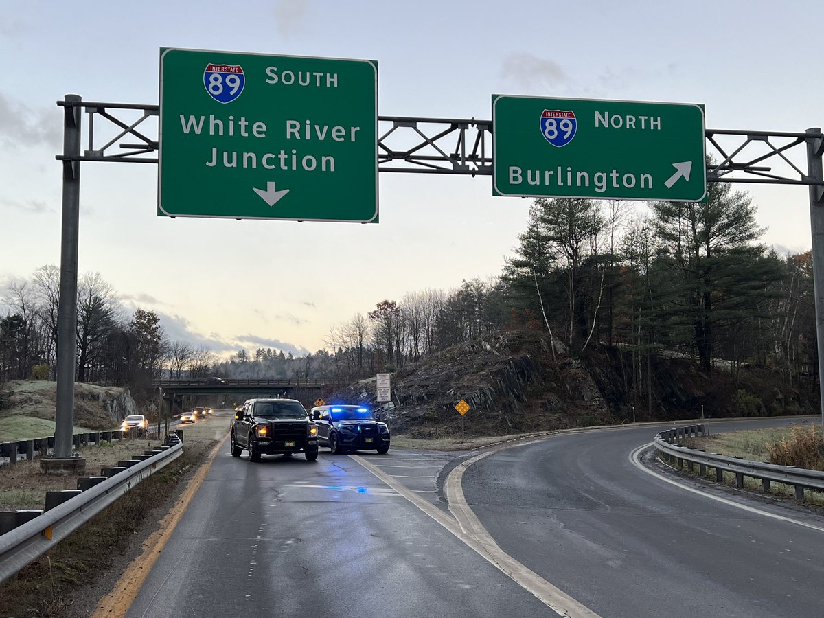 #HappeningNow Police have blocked off the on ramp on I-89 South after reports of a crash. What we know so far on <a href="/MyNBC5/">MyNBC5</a> on The Valley CW