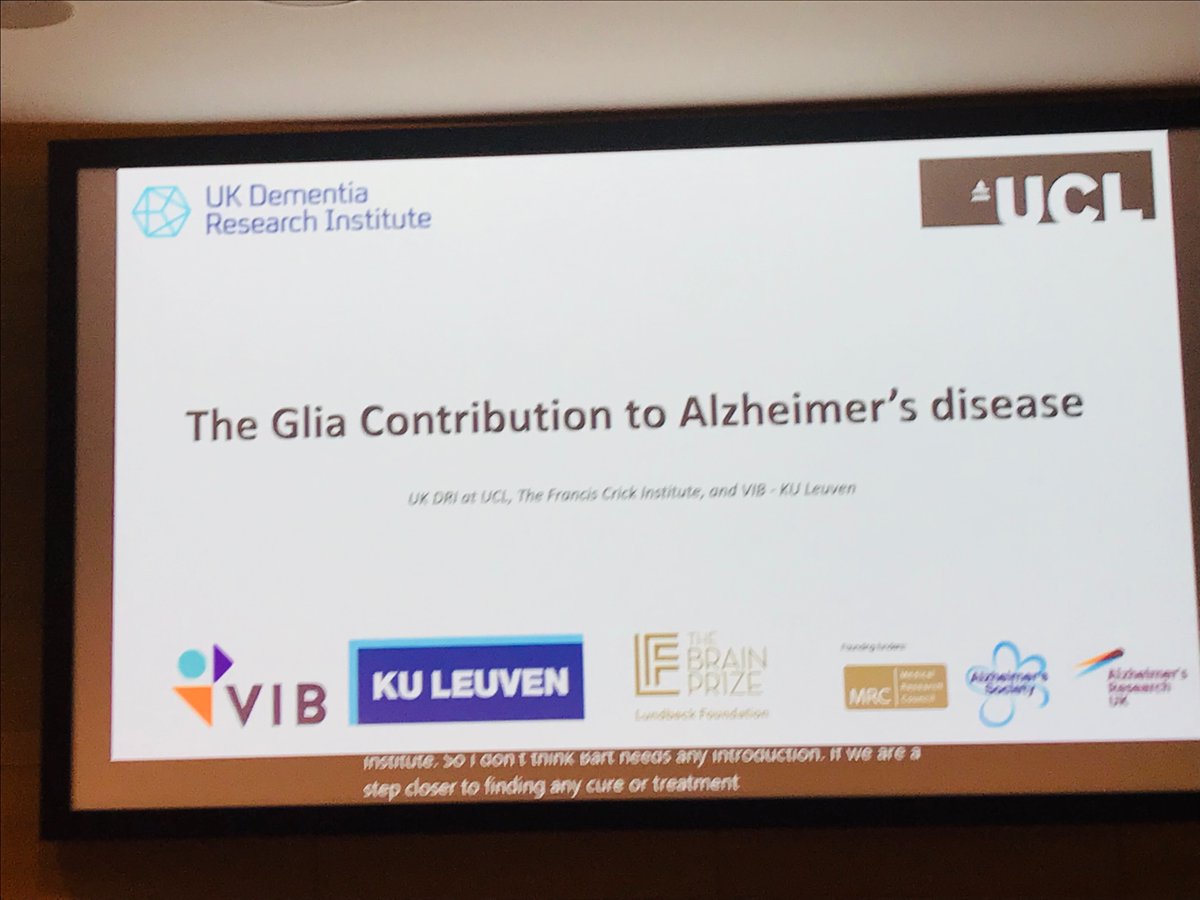 Very excited for the London Glia Symposium. @neuroshef is well represented today. #glia #neuroscience #astrocytes