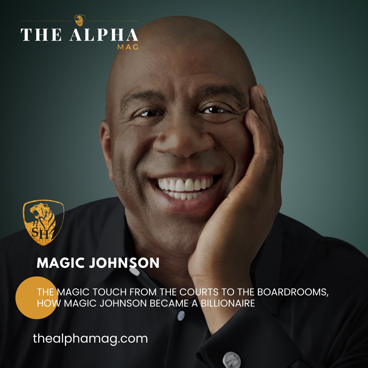 Thealpha_mag's tweet photo. Magic Johnson stands as a shining example of intellect, business savvy, and vision.

Read for more: https://t.co/YqKS8MDJHP
#thealphamag #thealpha #magicjohnson #basketball #business #sports #lifestyle https://t.co/ELCHPRR2en