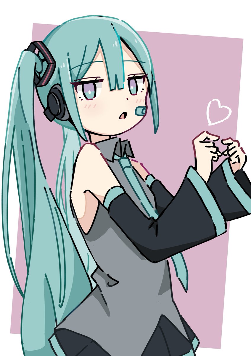 auhuheben17's tweet photo. #初音ミク
#今月描いたイラストを晒そう https://t.co/2oGTHdosDg