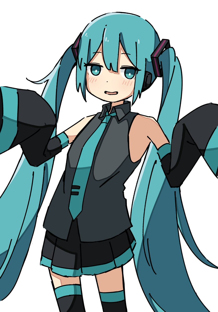 auhuheben17's tweet photo. #初音ミク
#今月描いたイラストを晒そう https://t.co/2oGTHdosDg