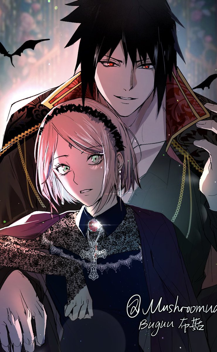 Mushroomuaa's tweet photo. Happy Halloween🎃
#sasusaku #sasukeuchiha #sakuraharuno #ssmonth23 #fanart #naruto #サスサク https://t.co/K8uahHB6ox