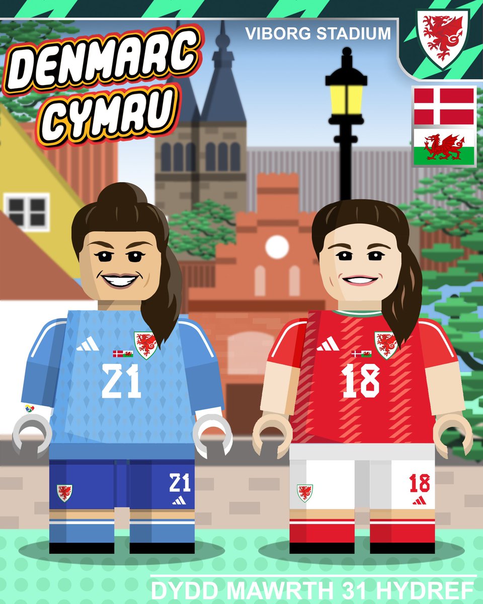 DIWRNOD Y GÊM 🇩🇰🏴󠁧󠁢󠁷󠁬󠁳󠁿

Another 🧱 in the  #UWNL journey.

KO 5pm GMT.

<a href="/smiddletonpatel/">Saf Middleton-Patel</a> | <a href="/esthermorgan1h1/">Esther Morgan</a>  | #TogetherStronger