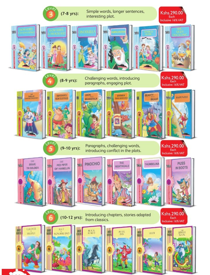 #mtp
#mtpclassics
#readers
Learning does not stop. Keep your children engaged this holiday with Mtp Classic readers. We have various levels suitable for different age groups.
Contact us on 0706 577069 for more information.