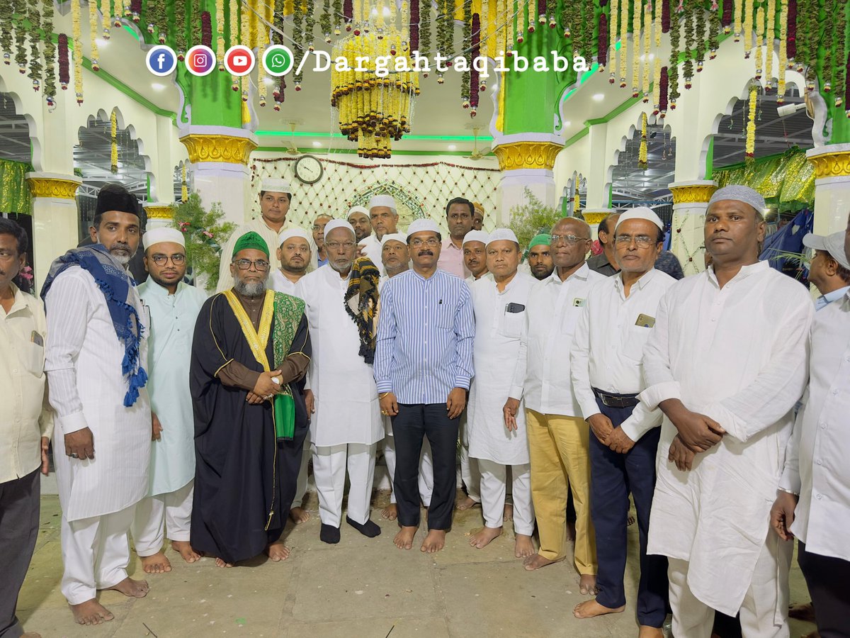 dargahtaqibaba's tweet photo. Urs Dargah Taqi Baba Rh Narayanpet
K Moqe per MLA Narayanpet Ne Dargah Me Hazri Di

@SRReddyBRS 
@syedmustafa__ https://t.co/nIqBF98ME1