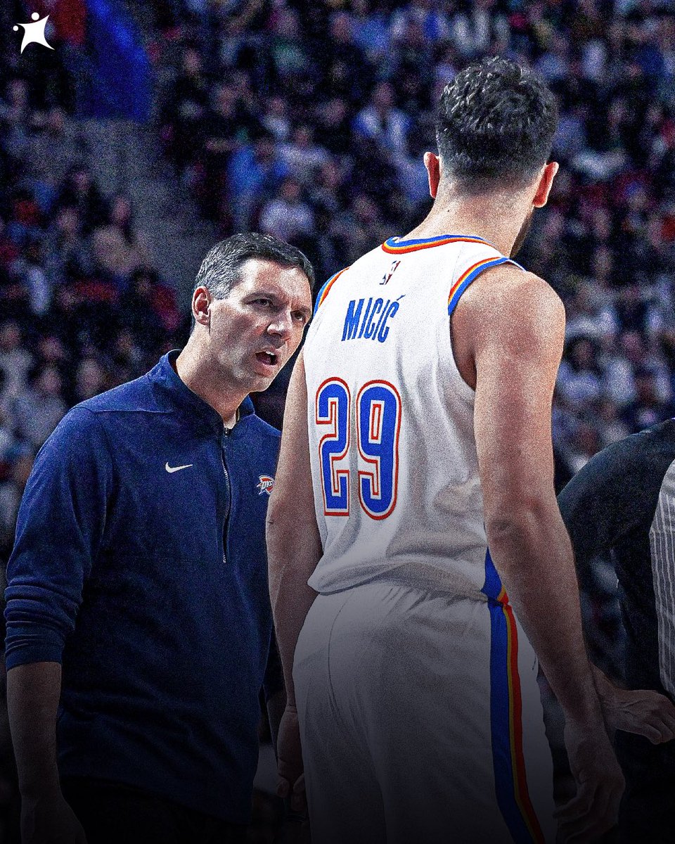 BasketNews_com's tweet photo. Vasilije Micic is not getting many chances in OKC 😳

2 GAMES
10.0 MIN
2.5 PPG https://t.co/y5KXzUMLHg