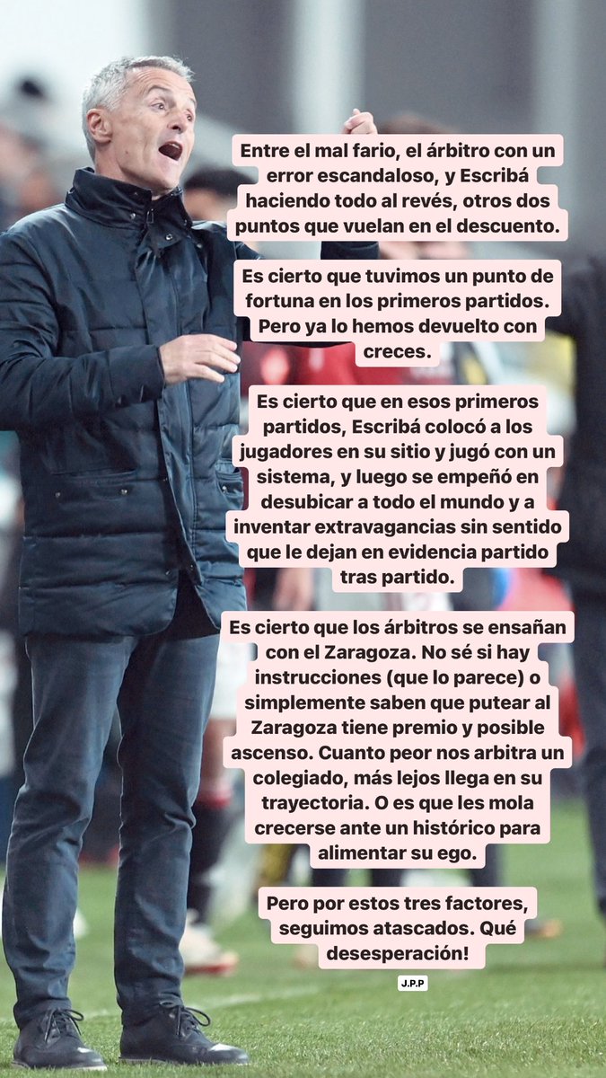 jperez_picon's tweet image. Como dijo un buen sevillano un día. “Los partidos duran lo que duran”. #RealZaragoza #Escriba #LaLiga #OtroDiaMas #Desastroso #Vergonzoso