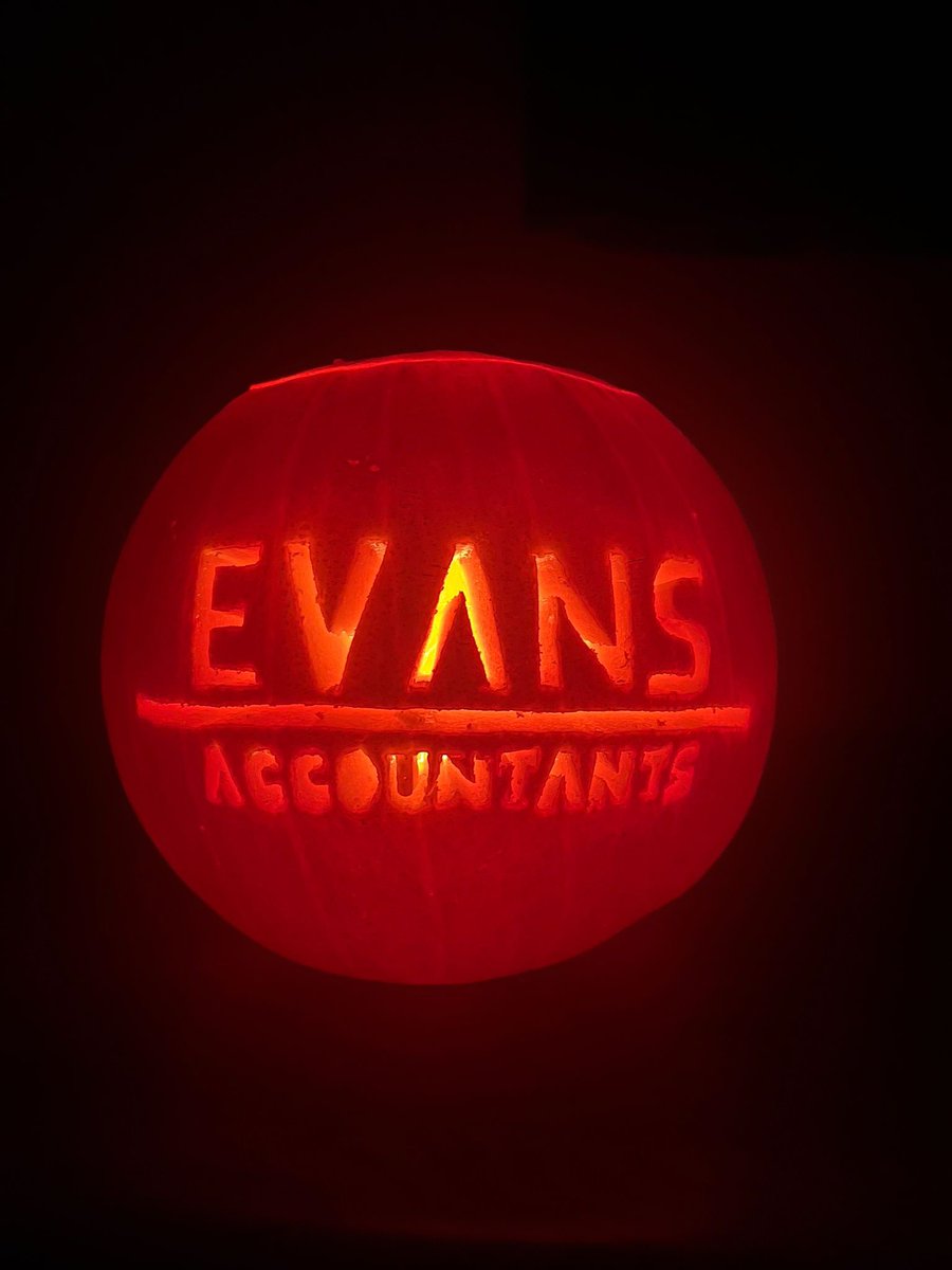 EvansAccountant's tweet photo. Thought we’d treat you to pumpkin different this morning.

If you’re looking to carve out some time for your business, please just spook to a member of our team. We don’t bite! https://t.co/WMaHEPp5H2