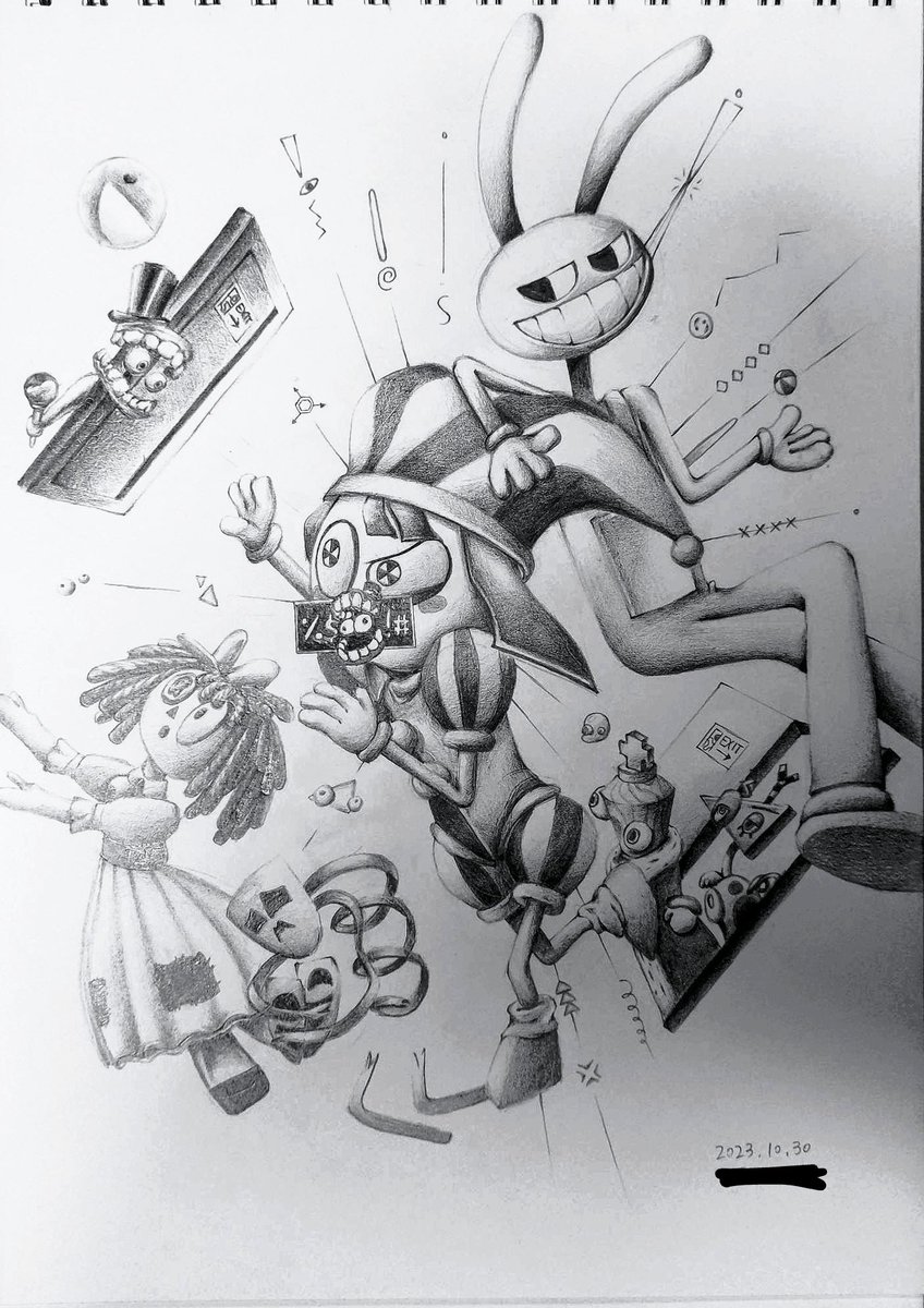 Monitorian's tweet photo. no exit
#theamazingdigitalcircusfanart https://t.co/yUh00zmsX3
