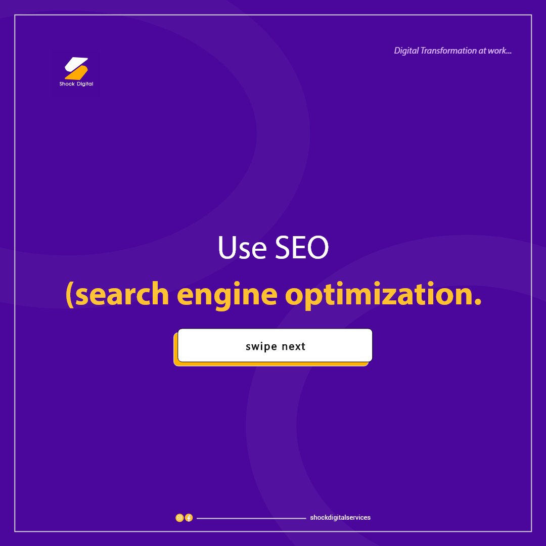 shockdigitalng's tweet photo. Five tips every business owner should do to improve their online presence.

#team #technology2023 #SEO #website #ads #localdirectories #technology #technologyinnovation #businessgrowth #businessowner #technologynews #shockdigital.ng https://t.co/HkFUuTVxje