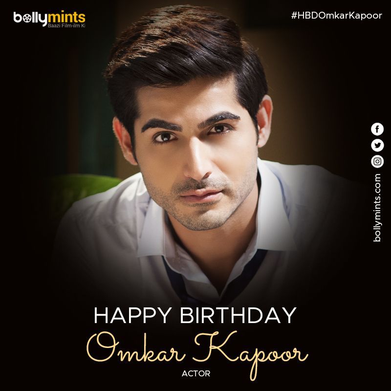 Wishing A Very Happy Birthday To Actor #OmkarKapoor !
#HBDOmkarKapoor #HappyBirthdayOmkarKapoor