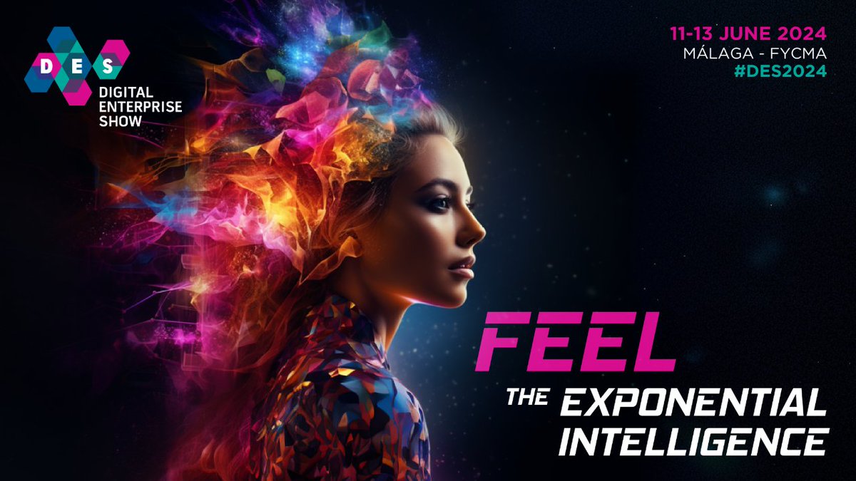 📆Save the date: June 11-13, 2024 | Málaga, Spain

Digital Enterprise Show is back to boost again the digitization on business and public administration! Are you ready to feel the Exponential Intelligence at DES 2024!? 🗣️

👉 mtr.cool/rhzoevxufb