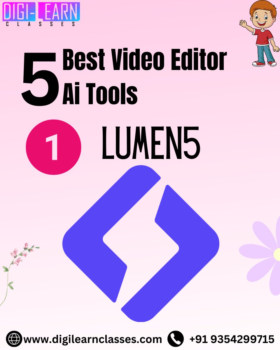 digilearnclass's tweet image. Best Video Editor Tools | Best Video Editor AI Tools | AI Tools | Video Editing | Video Production | Video Editing Course | After Effects | Video Marketing | Video Creation
#videoediting #digilearnclasses
#digilearnclassesinstitute
#videoeditingcourse #howtogrowyourbusiness