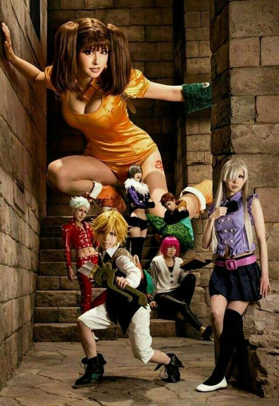 Seven Deadly Sins Cosplay - Looking great 😍
#anime #manga #cosplay #cosplayer 

Source: Pinterest