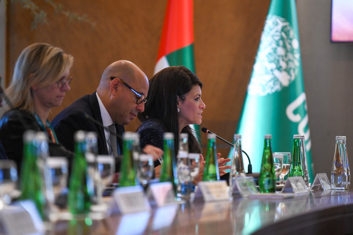 COP28_UAE's tweet image. Representatives from across 15 countries and constituencies joined a finance-focused Pre-COP session on accelerating momentum behind ambitious outcomes to fix climate finance at COP28.

#UniteActDeliver #PreCOP #COP28