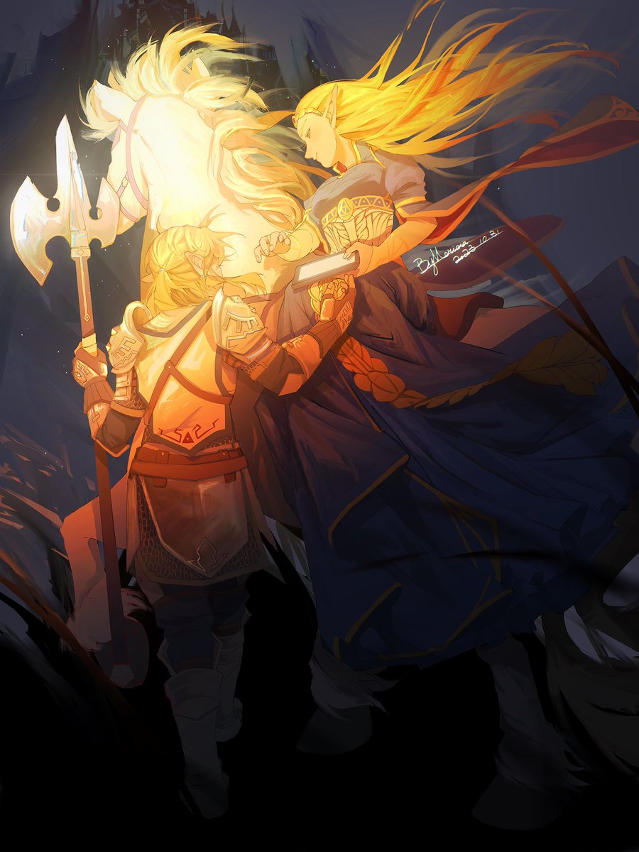 Days end
#Zelink #リンゼル #botw #zelda #ゼルダの伝説
