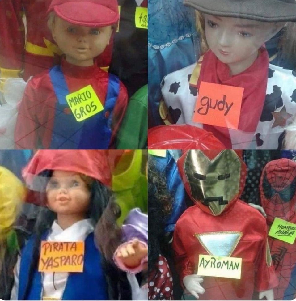 UScarif's tweet photo. Mientras, el Halloween en el bazar chino de mi barrio. https://t.co/8gMmJMutaq