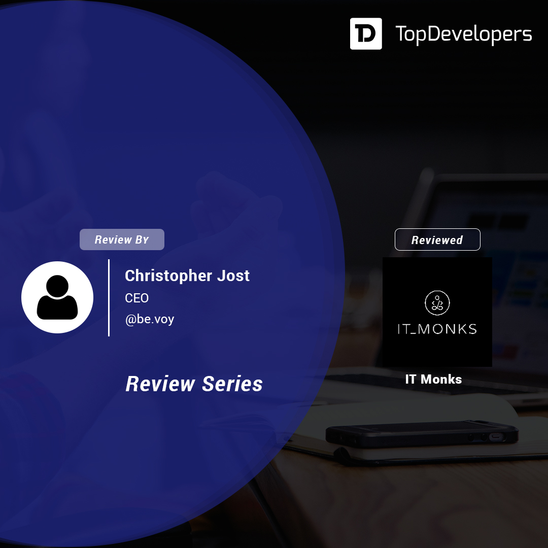 TopDevelopersCo's tweet image. "Highly Recommended!” An excited client reviewed @ITMonks on TopDevelopers.co recently!
Read a review here: topdevelopers.co/profile/it-mon…
#webdevelopment #softwaredevelopment #webdevelopmentcompanies #softwaredevelopmentcompanies #tdreview #happyclient #clientreview