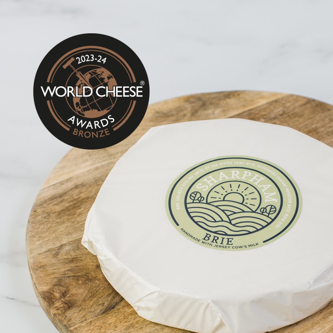 World Cheese Awards success completes a winning weekend!

So proud that at World Cheese Awards in Trondheim, Norway three of our cheeses received awards.

Ticklemore - SILVER
Cremet - SILVER
Sharpham Brie -BRONZE

#worldcheeseawards2023