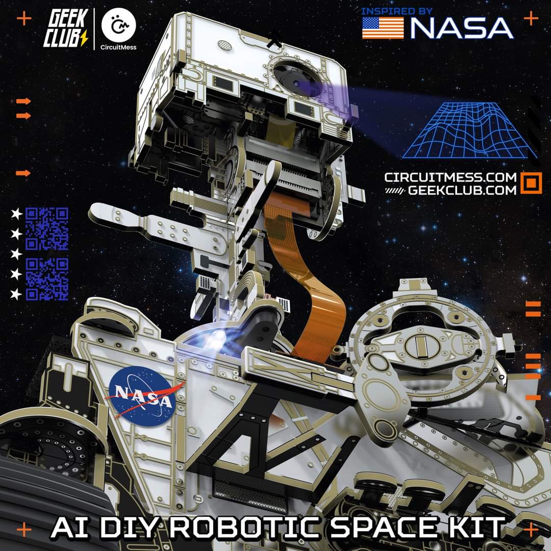 Kristijankaric1's tweet photo. π @circuitmess is launching their @Kickstarter campaign for the DIY #NASA Perseverance Space Rover on today at 12 PM ET. Join us in the live #launch event and this cosmic journey! πβ¨
Link in the comments β¬οΈ
#CircuitMess #Kickstarter #DIYRover @NASA #TechInnovation https://t.co/DnnZDVERj8