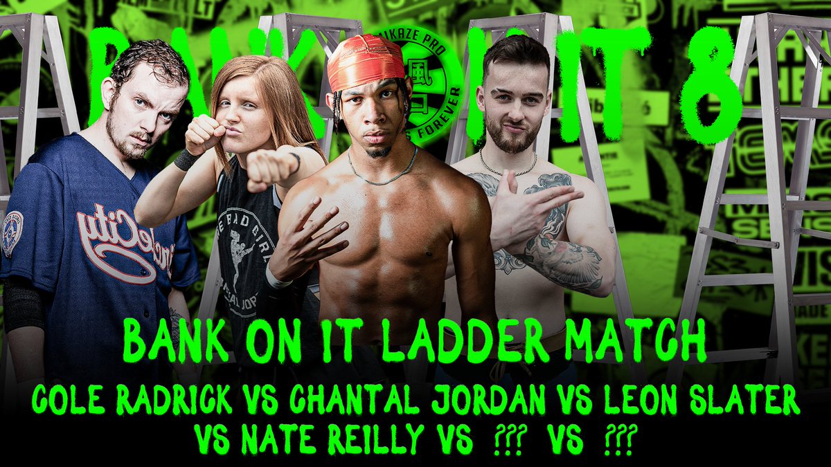 Announced yesterday.  

Huge opportunity for <a href="/NateReillyPW/">Nate Reilly</a> as he joins former BOI winner <a href="/chantaljordan_/">𝕮𝖍𝖆𝖓𝖙𝖆𝖑 𝕵𝖔𝖗𝖉𝖆𝖓</a>, GCW star <a href="/ColeRadrick/">Raddy Daddy</a> and Latest TNA signing <a href="/LEONSLATER_/">LEON SLATER</a> 

Tickets: ringsideworld.co.uk/events.php?id=…