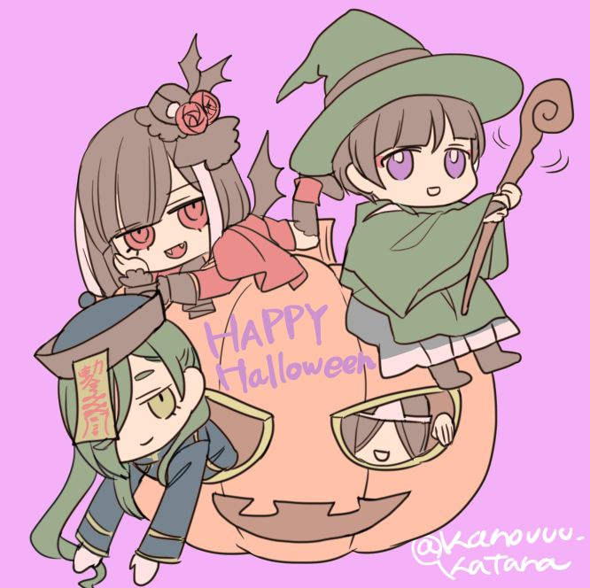 手持ち服でゆるハロウィン 