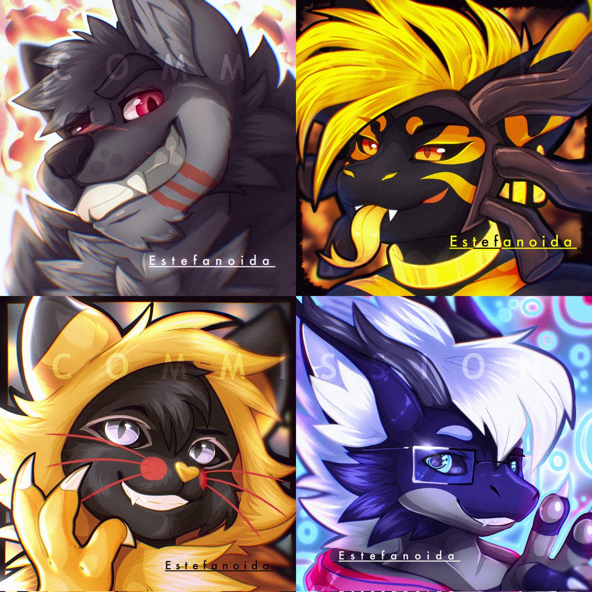 Estefanoida's tweet photo. Once again I'm opening a few slots for 2D digital drawings!! I really wanna buy some stuff but I need the c-ash so here's my stuff if you're interested ❤️

Currently o/ffering (u/sd):
-Rendered headshot $35
-Rendered half-body $60 ($85 with sum background)

Examples bellow!! DM~ https://t.co/5RmpHKkpjw