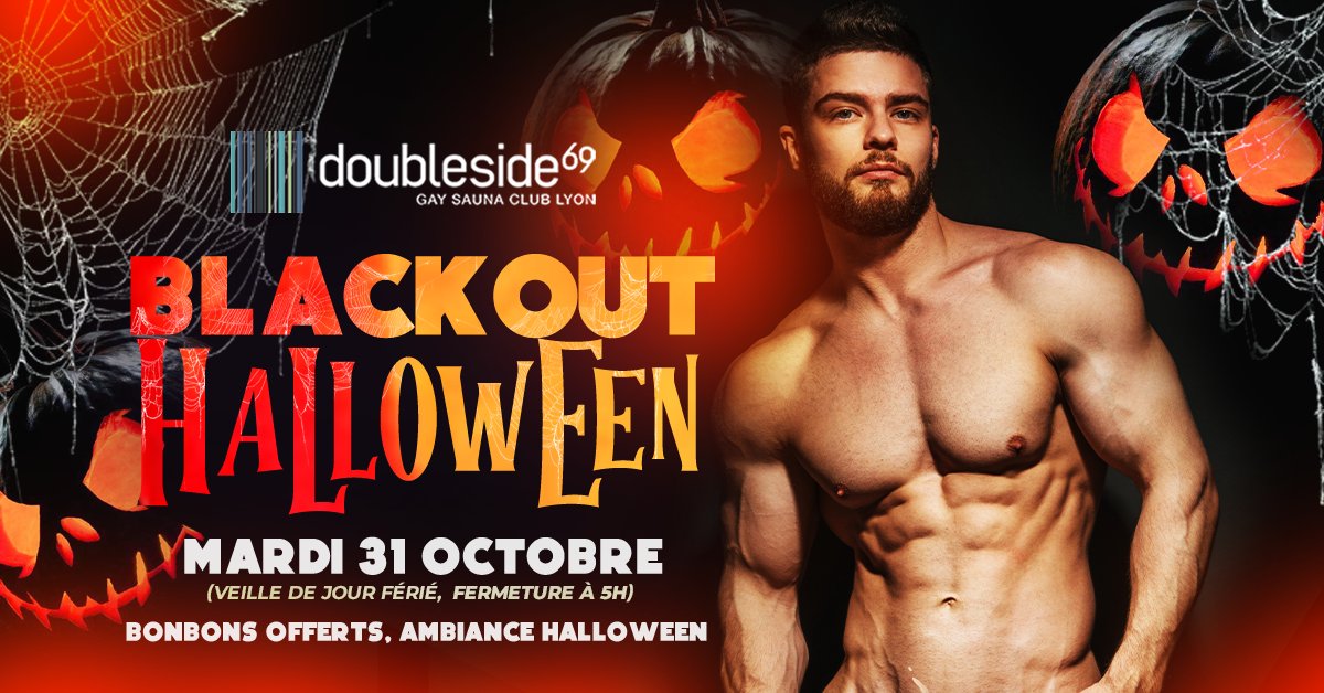 DoubleSide69's tweet photo. Blackout ⚡️ Halloween 👻 ce soir
Veille de jour férié = ouvert jusqu'à 5h ! https://t.co/1Q1t4tkIPQ