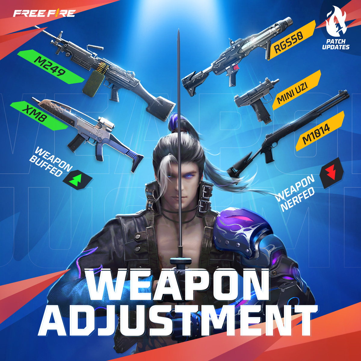 Free fire updates