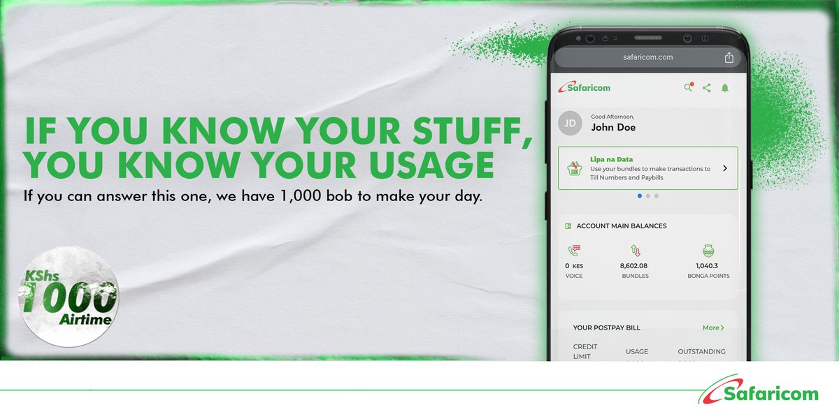 Safaricom Care tweet media