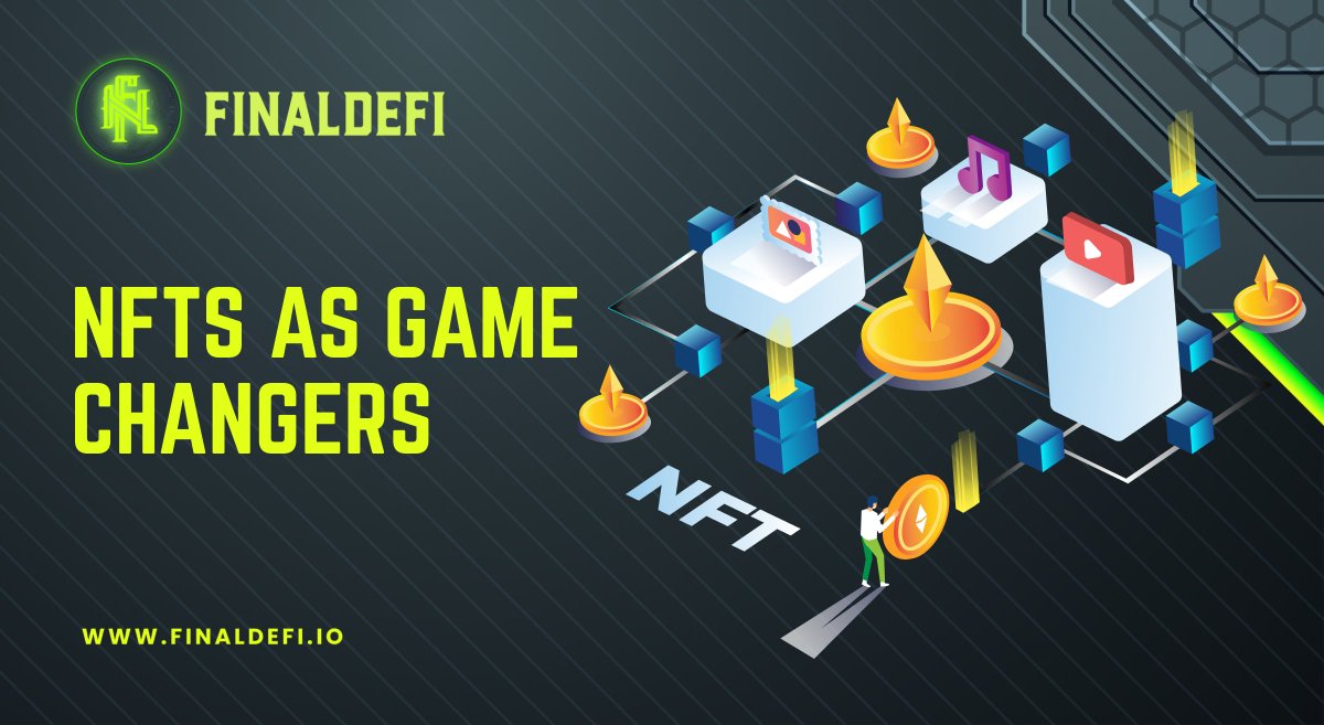 finaldefiio's tweet photo. 🎮NFTs as Game Changers: How Final Defi Finally Takes the Lead

👉In the ever-evolving landscape of decentralized finance (DeFi), the emergence of Non-Fungible Tokens (NFTs) has been nothing short of revolutionary

✨🚀 #FINALDEFI #Web3  #Blockchain #DeFi #NFTs https://t.co/69dIAcpYWZ