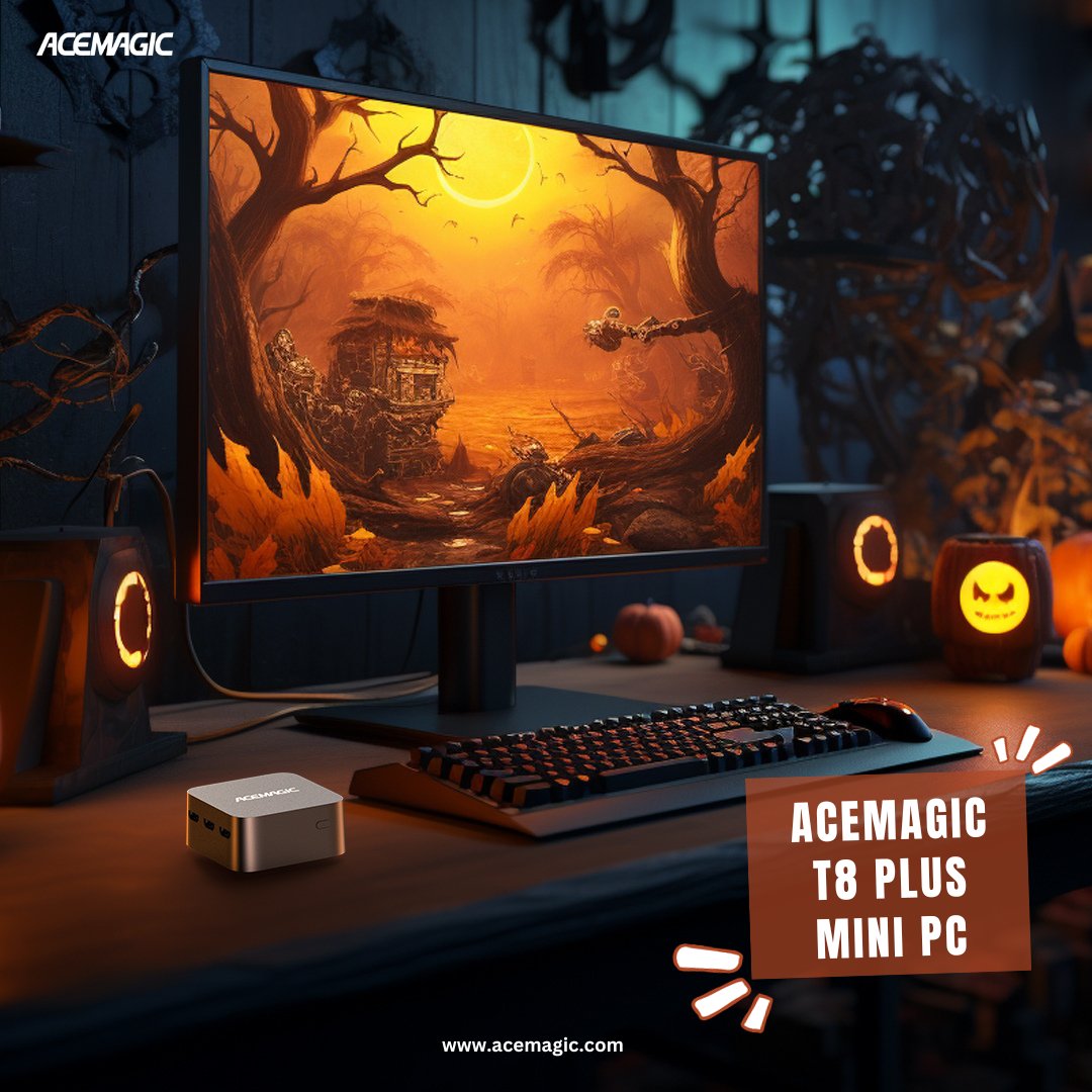 Acemagic_MiniPC's tweet image. What would be the best mini PC for your office and study? ACEMAGIC T8 Plus #MiniPC of course!!! 🖥️🙌
✨ Intel 12th Alder Lake N95 Processor 🤩
🛒 bit.ly/ACE_MiniPC_T8p…
#minicomputer #computer #ACEMAGICminipc #acemagicT8plusPC #minipc