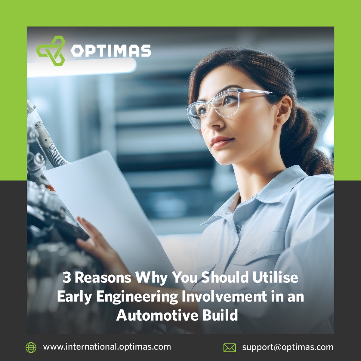 Read below to find out how benefits of early engineering involvement can help you in your automotive builds and get in touch with us so we can help provide solutions to your engineering queries. hubs.li/Q023Q6fl0 #Optimas #Engineering #Solutions #OEM