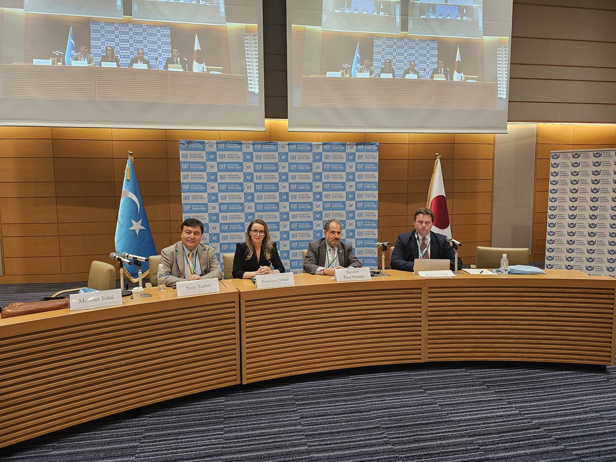 Just spoke on the panel on 'Avenues Towards Legal Action: Mapping Foreign Influence Blocking Accountability on Human Rights Atrocities' at <a href="/IUFforum/">International Uyghur Forum</a> in Tokyo chair by <a href="/MehmetTohti/">Mehmet Tohti</a> with <a href="/EwelinaUO/">Dr Ewelina U. Ochab</a> <a href="/SenPaulStrauss/">Senator Paul Strauss</a> #IUF2023