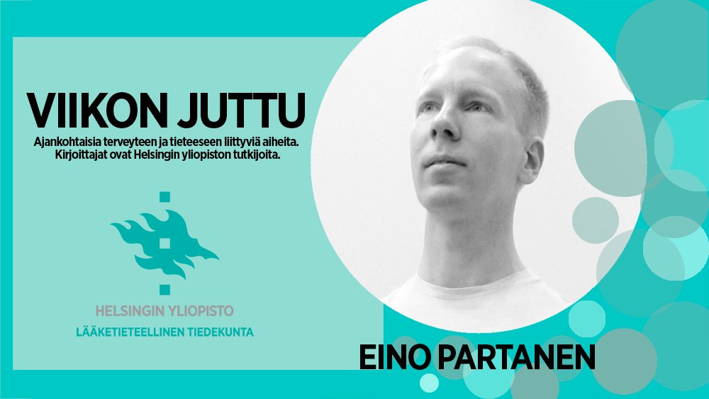 "Syrjintä ja rasismi eivät ole terveydenhuollon kannalta yhdentekeviä, vaan ne heikentävät fyysistä ja psyykkistä terveyttä monin tavoin", kirjoittaa psykologian koulutusohjelman johtaja Eino Partanen Viikon jutussa.

Lue blogi: 
blogs.helsinki.fi/med-viikonjutt…