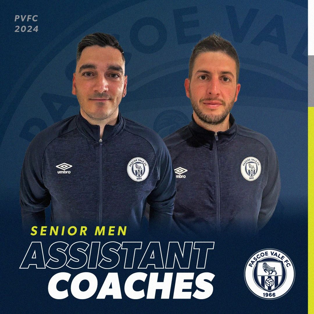 pvfc_official's tweet photo. We're excited to announce our Senior Men's assistant coaches for the 2024 season, Halil Hussein and Zaim Zeneli! 💥

Halil comes to us from Hume City where he held the same position, as well as being involved as an assistant throughout Western United's academy. https://t.co/kpp8me4HrL