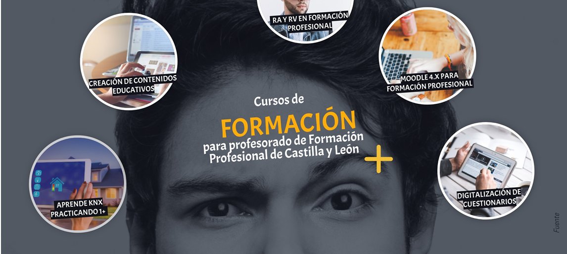 Nuevos cursos de formación para #profesorado de #FP 

Se desarrollarán en el mes de noviembre de manera online.

La inscripción estará abierta hasta el 6 de noviembre

ow.ly/wP5z50Q1Z7V