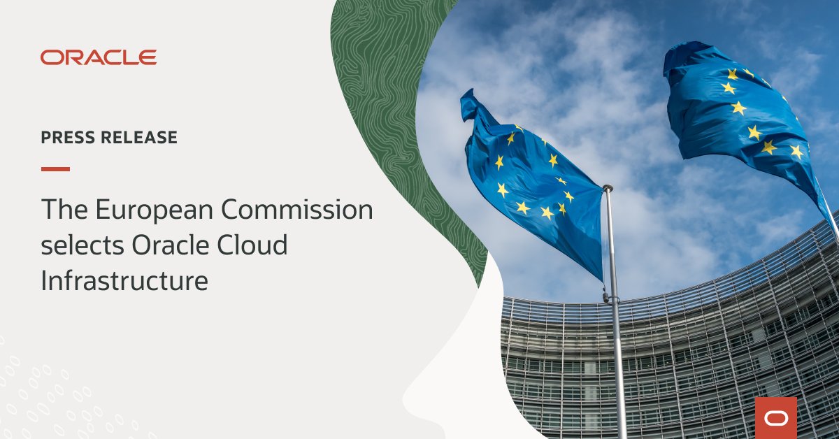 ttRobEspinosa's tweet photo. Using @Oracle #cloud, government agencies can securely store, process, and analyse #data while meeting the most stringent privacy protection requirements. Learn why the European Commission has selected Oracle as their cloud provider: https://t.co/BFY7558Hwd https://t.co/Juzh8HY9q8