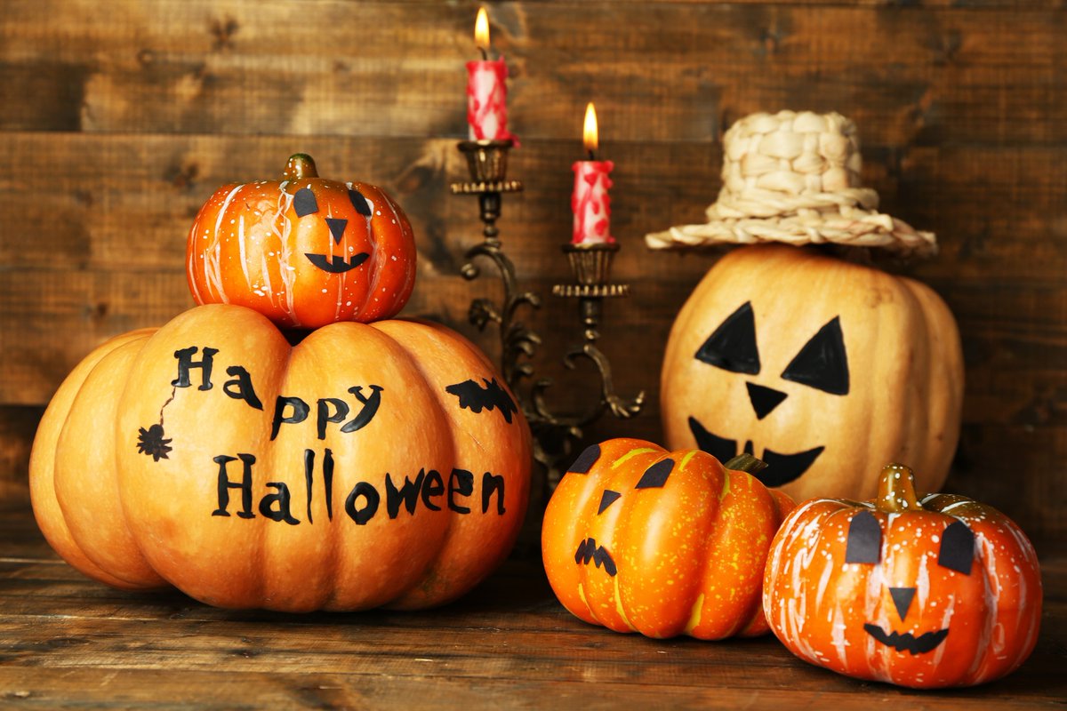 Happy Halloween, everyone! 🎃 It's the spookiest time of the year, filled with decorations, costumes, sweets, & all sorts of fun! We're looking forward to all the trick-or-treaters, decorations & carved pumpkins. #halloween #trickortreat #halloweenfun #pumpkincarving