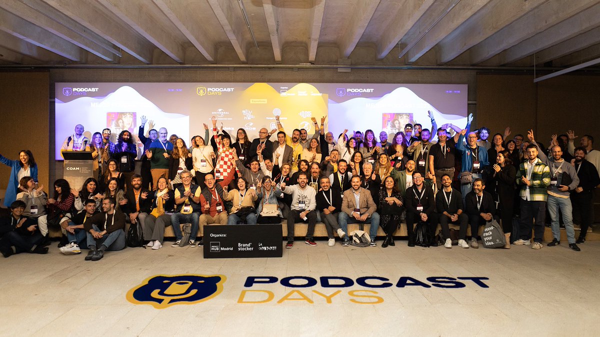 ¡Los Podcast crecen y Podcast Days, también!

400 Personas nos han acompañado en la 4º Edición de Podcast Days bajo el lema: ¡Inspirar, impulsar y conectar!