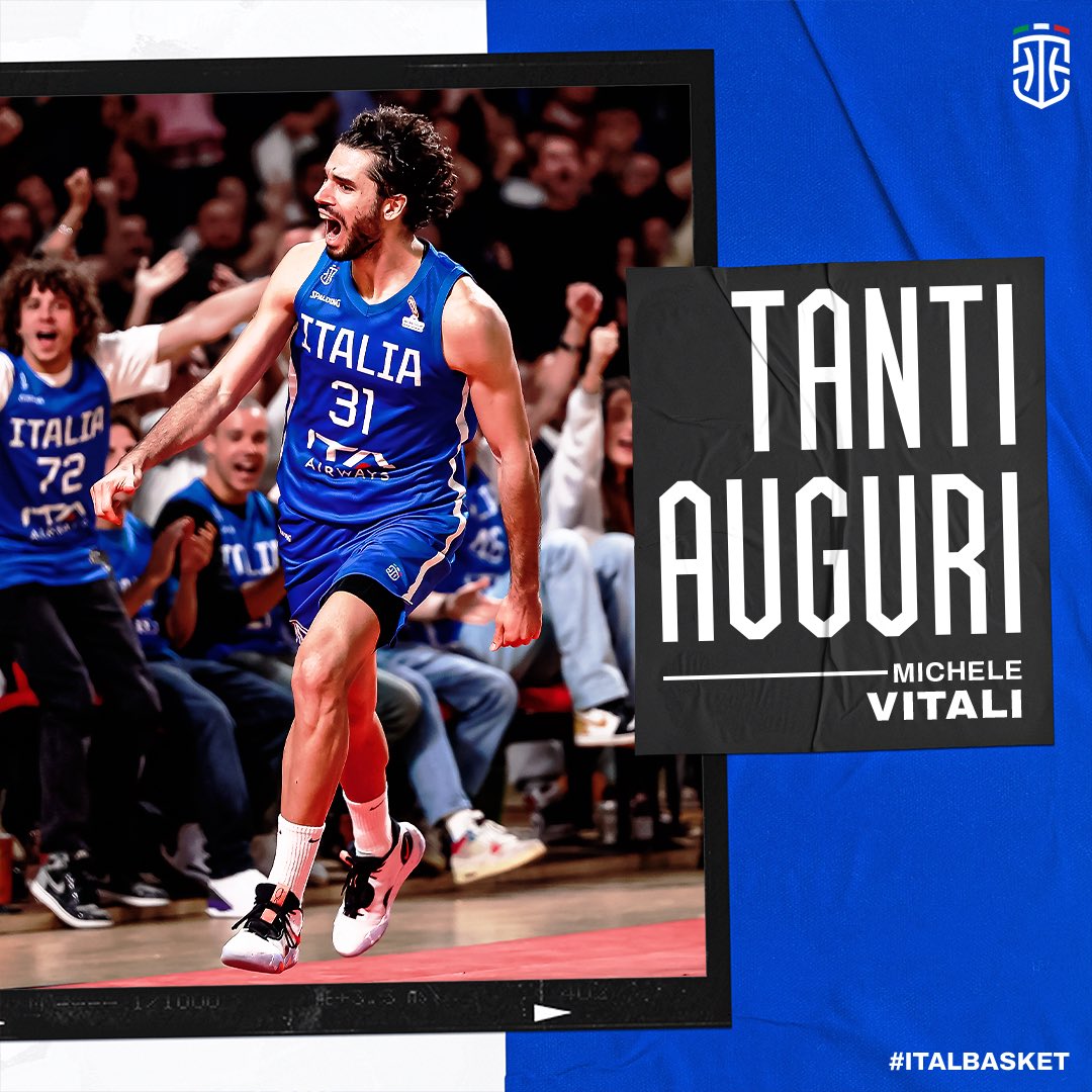 Oggi sono 32: tantissimi auguri di buon compleanno, Miki! 🎂

#Italbasket